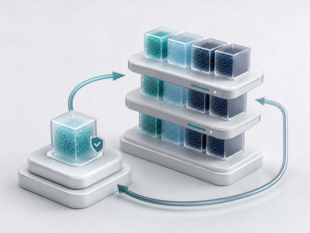 Visuale del servizio Backup e ripristino